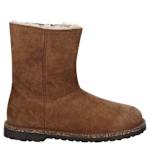WOMENS UPPSALA SHEARLING ZIPPERED BOOT - BROWN