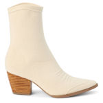 WOMENS LYNNE WESTERN BOOT - IVORY