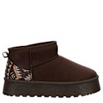 WOMENS YUMA FUR BOOT - DARK BROWN