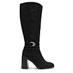 WOMENS FINNIAN WIDE CALF TALL BOOT - BLACK