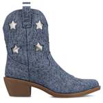 WOMENS UNDERWOOD WESTERN BOOT - DENIM