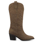 WOMENS CHANTRY WESTERN BOOT - BROWN