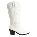 WOMENS CHANTRY WESTERN BOOT - WHITE
