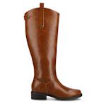 WOMENS GEMA TALL BOOT - COGNAC