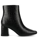 WOMENS HAYLINN WIDE ANKLE BOOT - BLACK