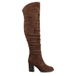 WOMENS KAISON WIDE CALF OVER THE KNEE BOOT - CHOCOLATE
