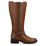WOMENS YASMINA TALL BOOT - BROWN