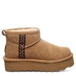 WOMENS RETRO OCTOBER FUR BOOT - FRAPPE