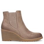 WOMENS CAMDEN WEDGE BOOTIE - TAUPE