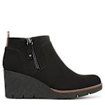 WOMENS BIANCA WEDGE BOOTIE - BLACK