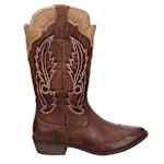 WOMENS CIMMARON WESTERN BOOT - CHOCOLATE