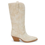 WOMENS BODHI  WESTERN BOOT - OFF WHITE