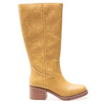 WOMENS MUSTANG BOOT - YELLOW