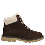 WOMENS ROWAN WAY WARM LINED CHUKKA BOOT - DARK BROWN