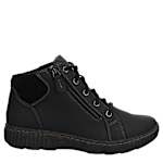 WOMENS CAROLINE KARLI LACE UP BOOT - BLACK