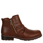 WOMENS EDNA BOOTIE - BROWN
