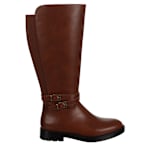 WOMENS LYNDA WIDE CALF TALL BOOT - BROWN