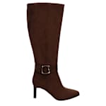 WOMENS LUCIANA TALL DRESS BOOT - CHOCOLATE