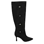 WOMENS ESTELLE TALL DRESS BOOT - BLACK