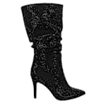 WOMENS ISABELLE WIDE CALF DRESS BOOT - BLACK