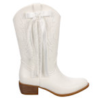 WOMENS TAVI WESTERN BOOT - WHITE