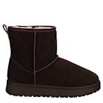 WOMENS  ELARA FUR BOOT - CHOCOLATE