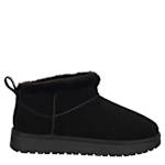 WOMENS EZRA FUR BOOT - BLACK