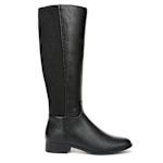 WOMENS SARAH TALL WIDE SHAFT BOOT - BLACK