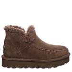 WOMENS MAEVE FAUX FUR BOOT - CHOCOLATE