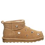 WOMENS SHORTY NOVA FAUX FUR BOOT - COFFEE
