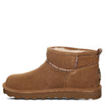 WOMENS AKIRA FAUX FUR BOOT - BROWN