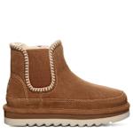 WOMENS VIOLA FAUX FUR BOOT - DARK TAN