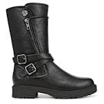 WOMENS ALBERTA MOTO BOOT - BLACK