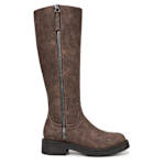 WOMENS VENICE TALL BOOT - BROWN