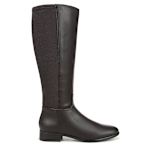 WOMENS SARAH TALL BOOT WIDE SHAFT - DARK BROWN
