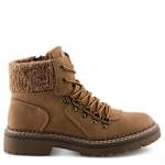 WOMENS JANECET BOOTIE - BROWN