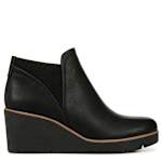 WOMENS AFFIRM WEDGE BOOTIE - BLACK