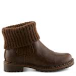 WOMENS EDRAN BOOTIE - BROWN