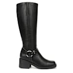 WOMENS JOPLIN WEST TALL BOOT WIDE CALF - BLACK
