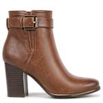 WOMENS SOLANA BOOTIE - DARK TAN