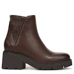 WOMENS JANET BOOTIE - DARK BROWN