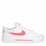 WOMENS COURT LEGACY LIFT SNEAKER - WHITE