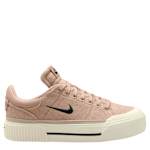 NIKE WOMENS COURT LEGACY LIFT SNEAKER - WHITE