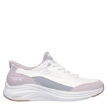 WOMENS SLIP-INS CONTOUR FOAM COZY FIT SNEAKER - WHITE