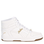 PUMA WOMENS REBOUND LAYUP SNEAKER - OFF WHITE
