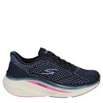 WOMENS GO WALK MAX CUSHION RUNNING SHOE - NAVY
