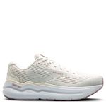 BROOKS WOMENS GHOST MAX 2 RUNNING SHOE - OFF WHITE