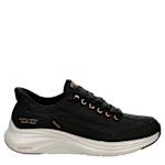 WOMENS SLIP-INS CONTOUR FOAM COZY FIT SNEAKER - BLACK