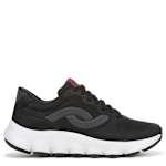 WOMENS PODFLOW RETRO WALKING SNEAKER - BLACK