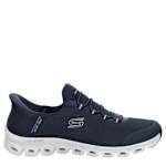 WOMENS SLIP-INS GLIDE STEP PURSUIT RUNNING SHOE - NAVY